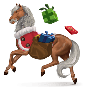 divine horse joyeux noël