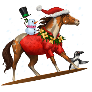 divine horse mele kalikimaka